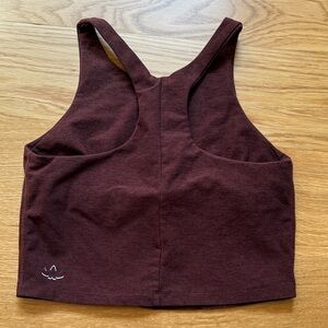 Beyond Yoga Burgundy Tank Top